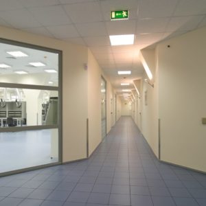 Глухая противопожарная перегородка из алюминиевого профиля / серия FRM5291