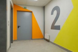 Противопожарная дверь без решетки / серия FRM7403